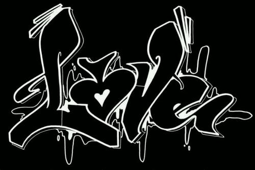 graffitis de amor