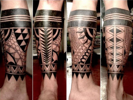 tatuajes para hombres en la pierna