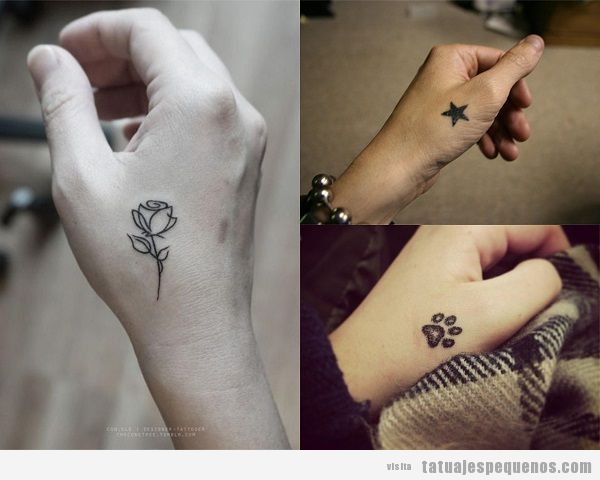tatuajes para mujeres en la mano